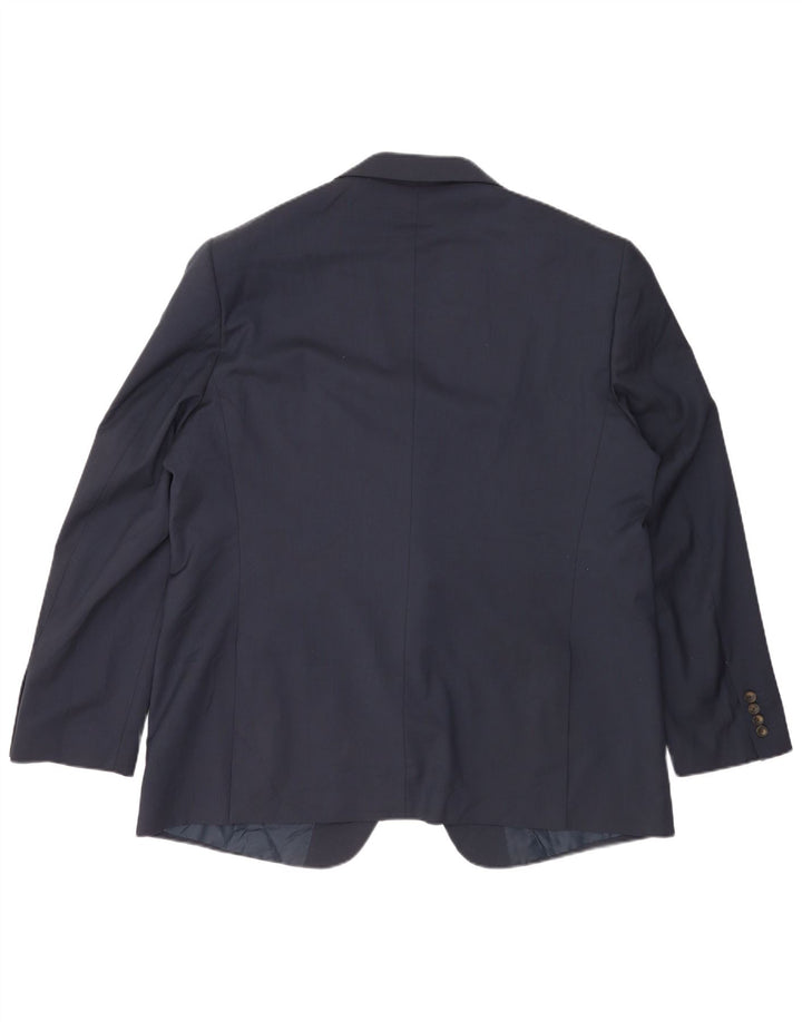 Marks & Spencer muška jakna sa 2 gumba UK 48 2XL tamnoplavi poliester
