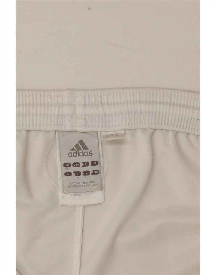 Adidas muške sportske kratke hlače srednje bijele boje od poliestera