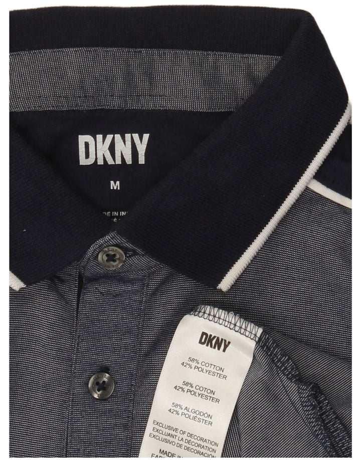 DKNY muška polo majica srednje tamnoplavi pamuk