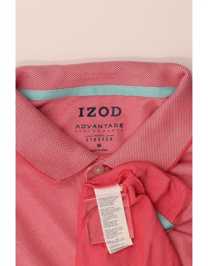 IZOD Muška polo majica Srednje ružičasti pamuk