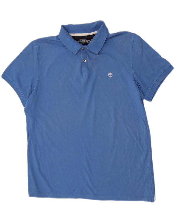 Timberland muška uska polo majica XL plavi pamuk