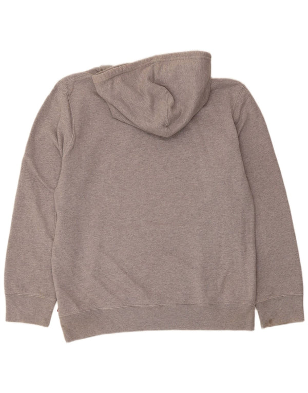 Levi's muška majica s kapuljačom s kapuljačom, veliki sivi pamuk
