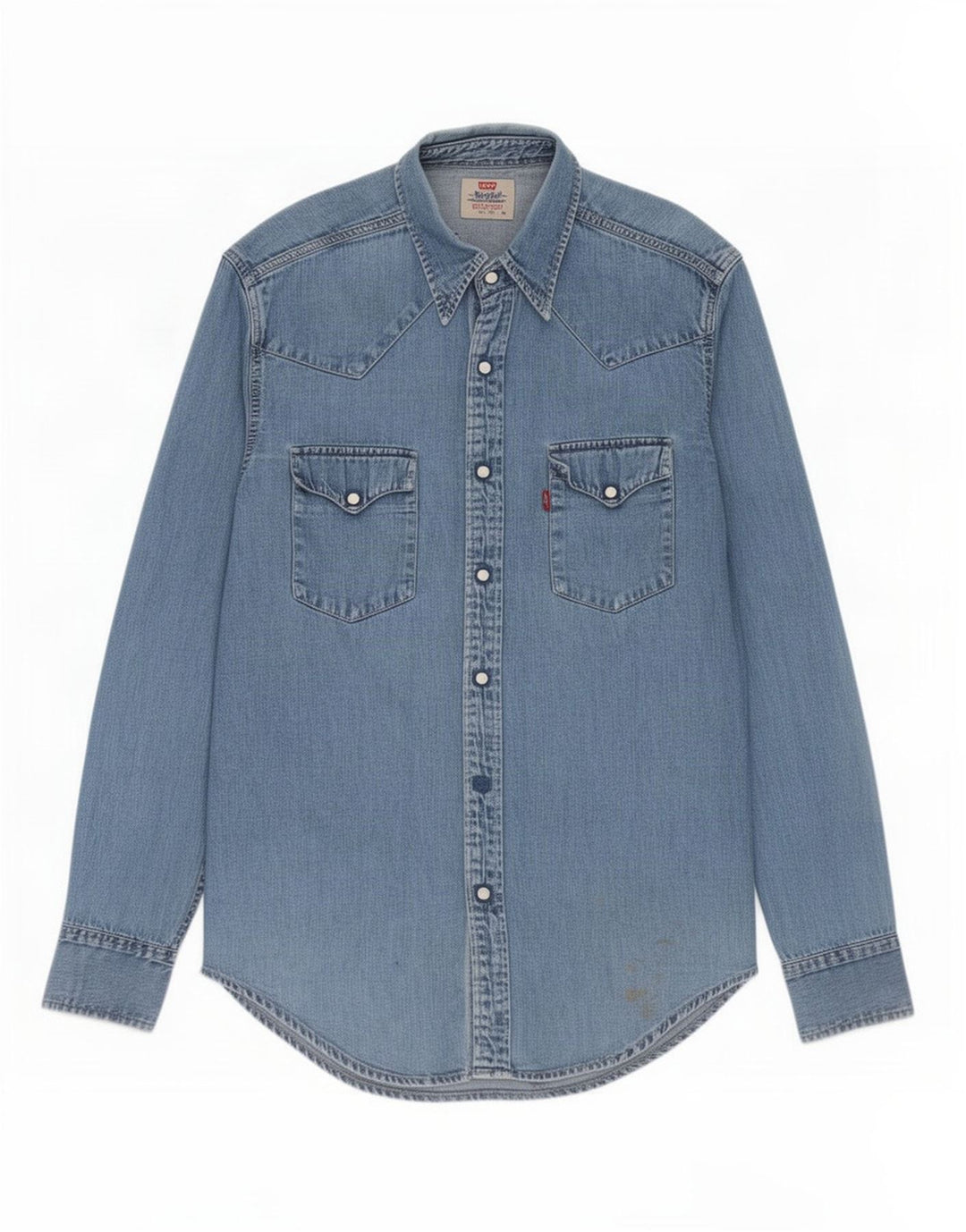 Levi's muška traper košulja Srednje plavi pamuk