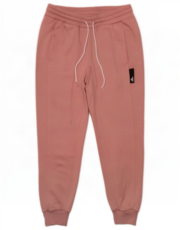 Adidas Ženske trenirke Trousers Joggers UK 8/10 Small Pink Cotton