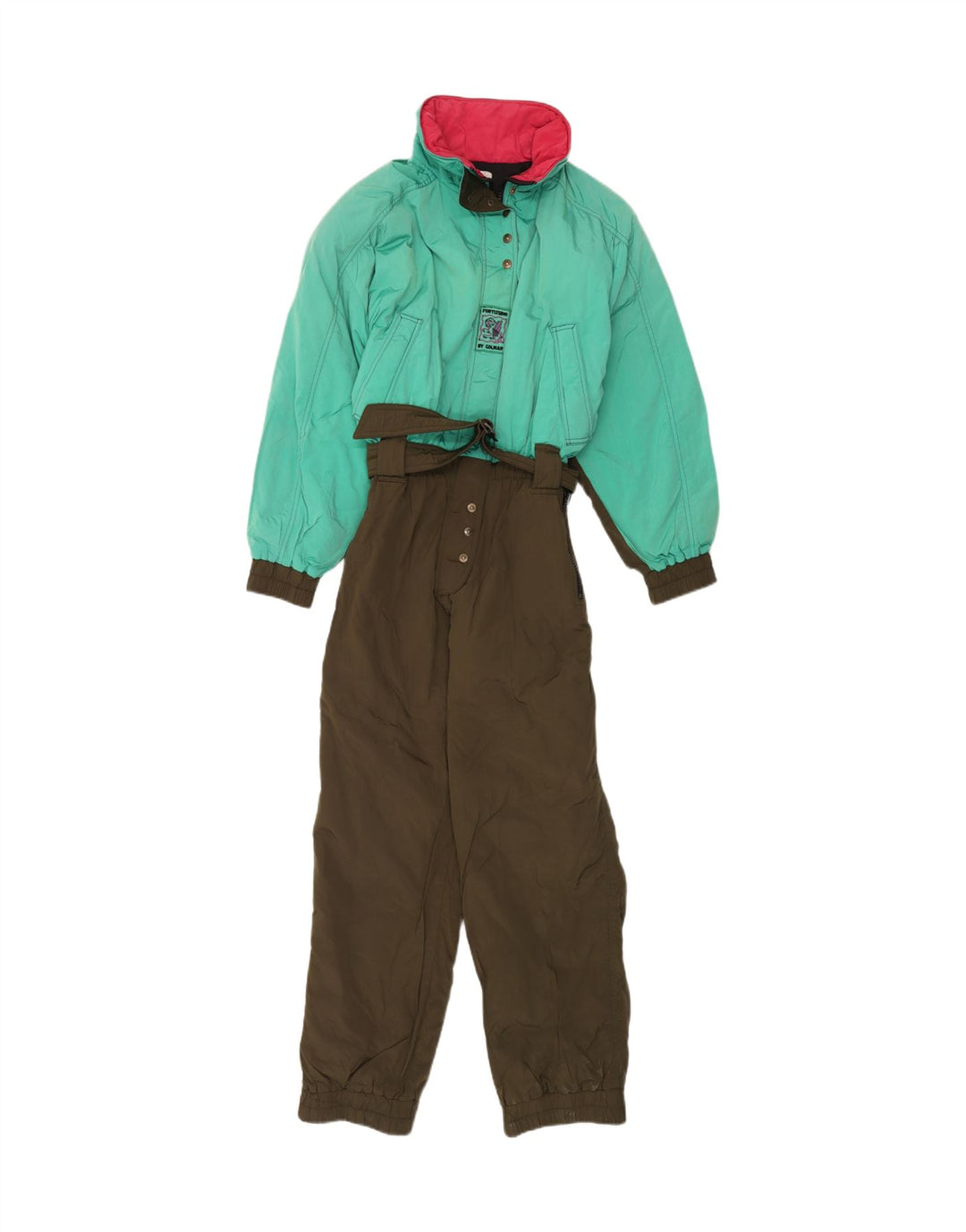 Colmar ženski skijaški kombinezon IT 44 Medium Green Colourblock poliamid