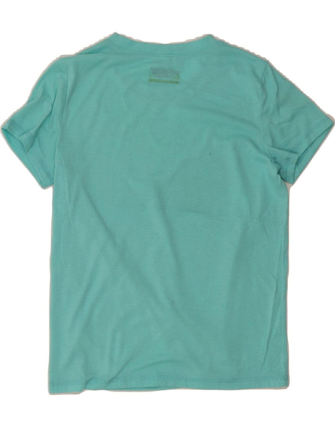 EDDIE BAUER Boys T-Shirt Top 14-15 Years XL Turquoise Polyester Vintage Eddie Bauer and Second-Hand Eddie Bauer from Messina Hembry 
