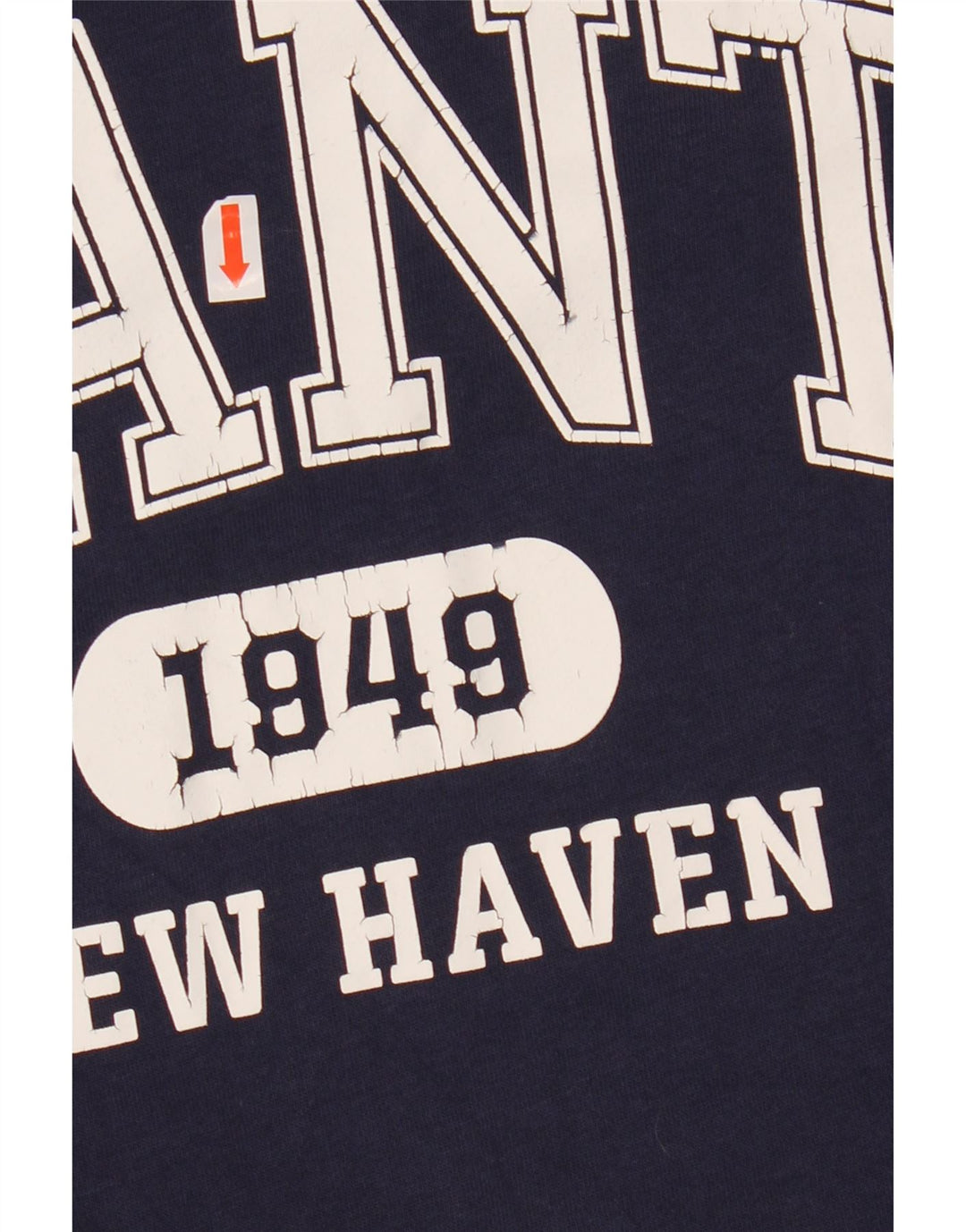 GANT Muški džemper New Haven Graphic Sweatshirt 4XL tamnoplavi pamuk