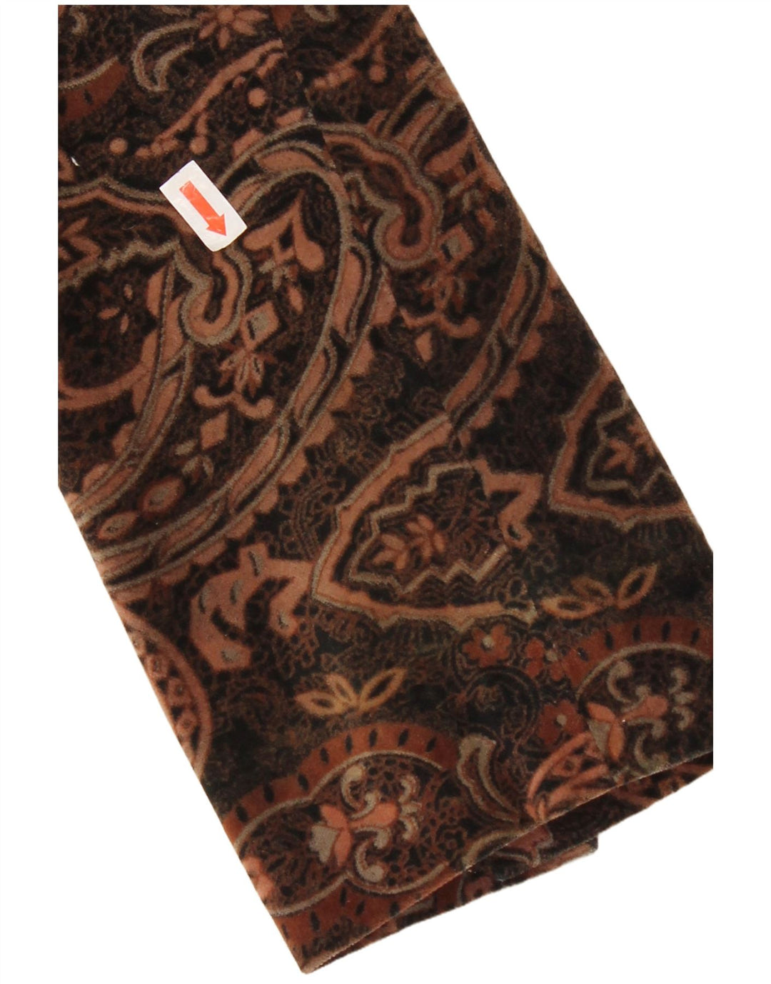 Laura Ashley, ženski baršunasti sako sa 2 gumba, UK 8, mali smeđi paisley