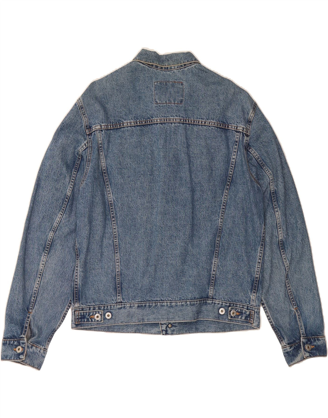 BOOSLEY Mens Denim Jacket UK 42 XL Blue Cotton Vintage Boosley and Second-Hand Boosley from Messina Hembry 