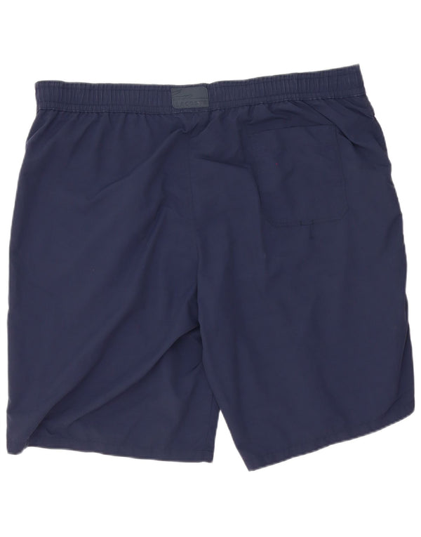 Lacoste muške kratke hlače za kupanje veličina 7 2XL tamnoplavi poliester