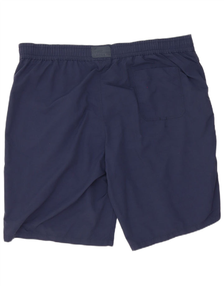 Lacoste muške kratke hlače za kupanje veličina 7 2XL tamnoplavi poliester