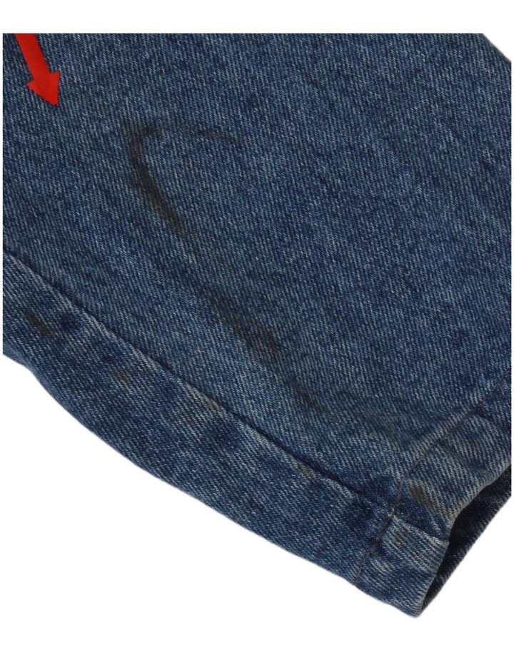 Bianca Maria Caselli Ženska traper jakna s jednim gumbom UK 10 Small Blue