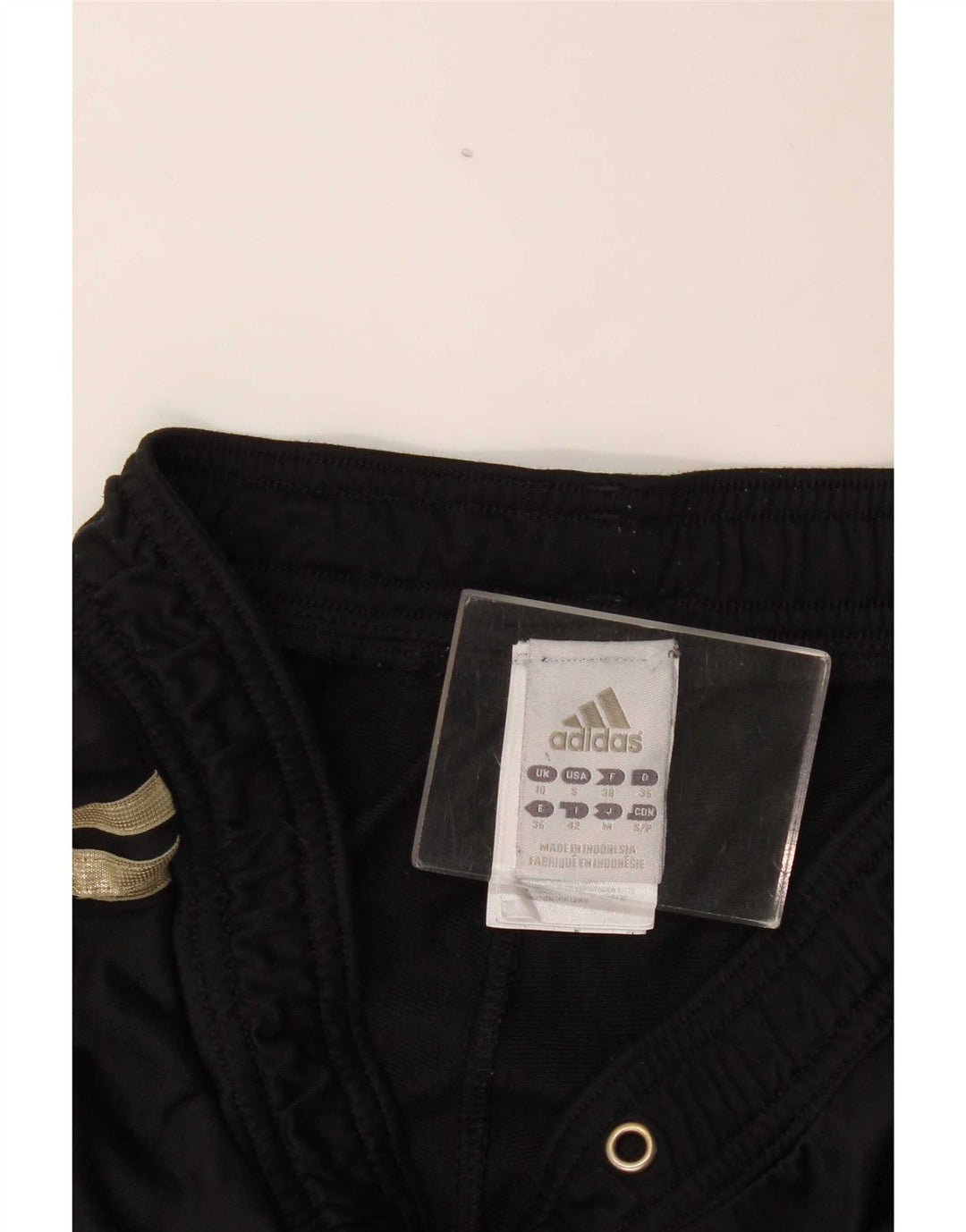 Adidas ženske hlače za trenirku UK 10 male crne poliesterske
