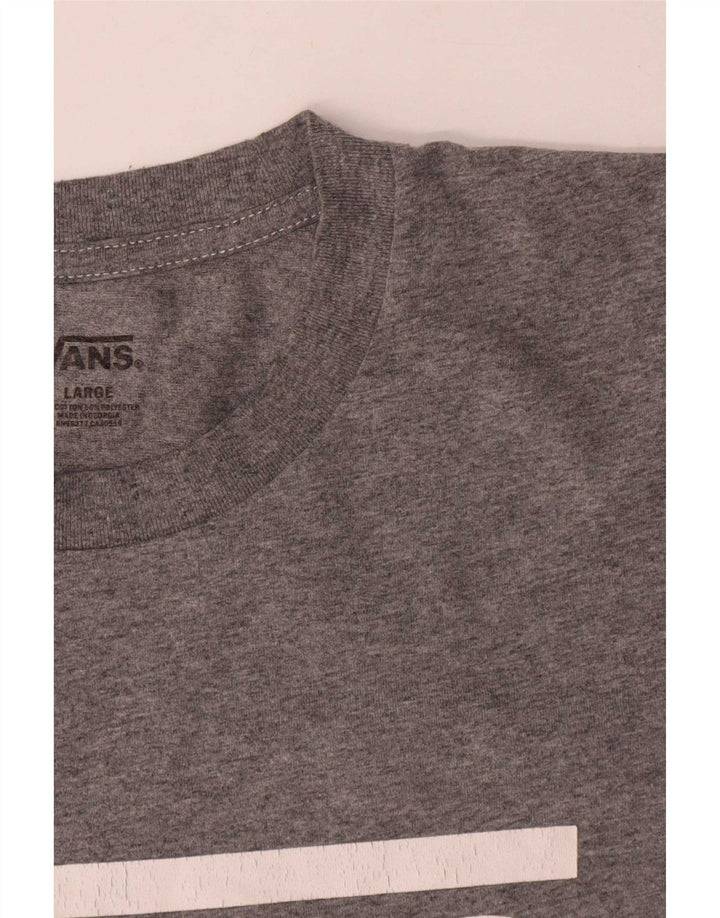 Vans muška majica kratkih rukava s grafičkim motivima, veliki sivi pamuk