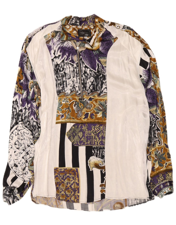 BOOGIE muška pulover majica XL bijela patchwork