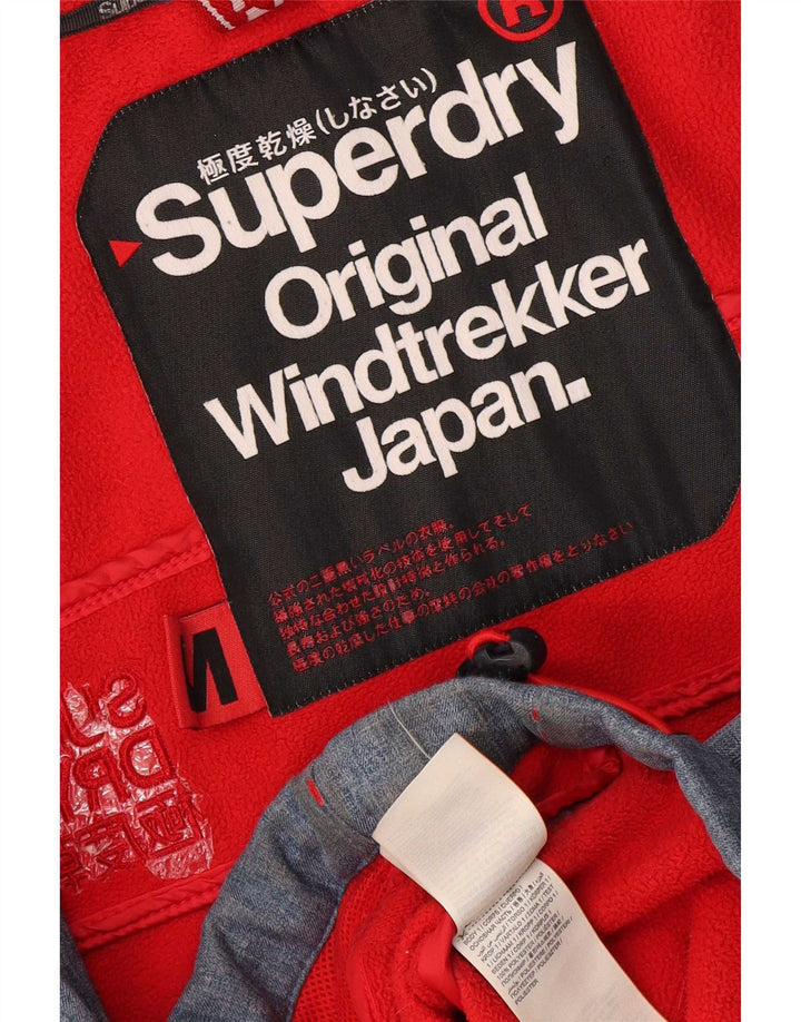 Superdry Mens Windtrekker Graphic Windbreaker jakna UK 38 srednje plava