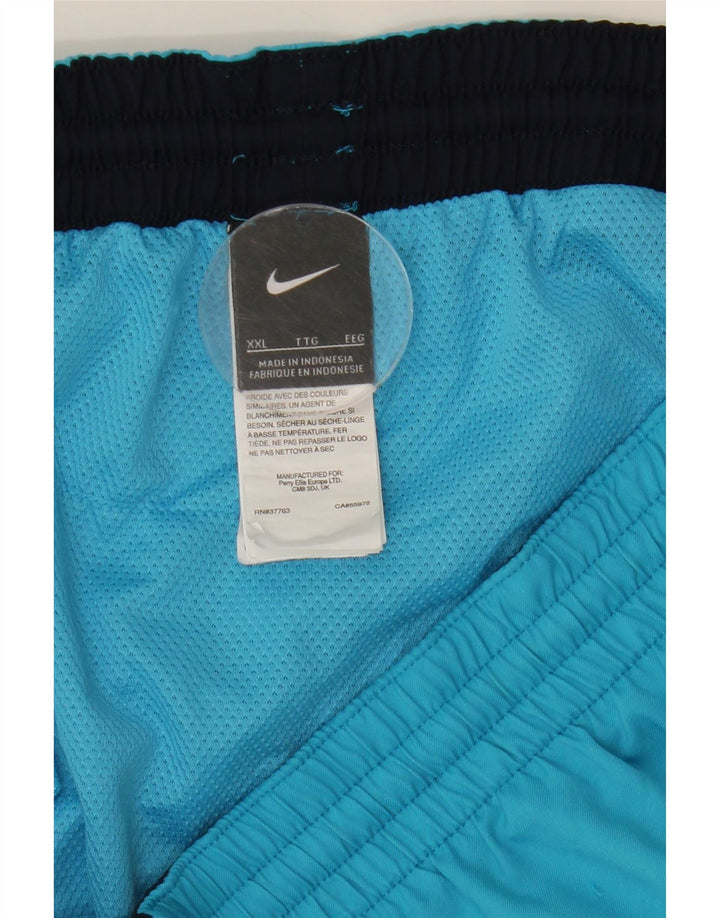 NIKE muške sportske kratke hlače 2XL plavi poliester