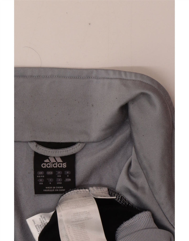 ADIDAS muška trenirka gornja jakna UK 46/48 XL sivi poliester