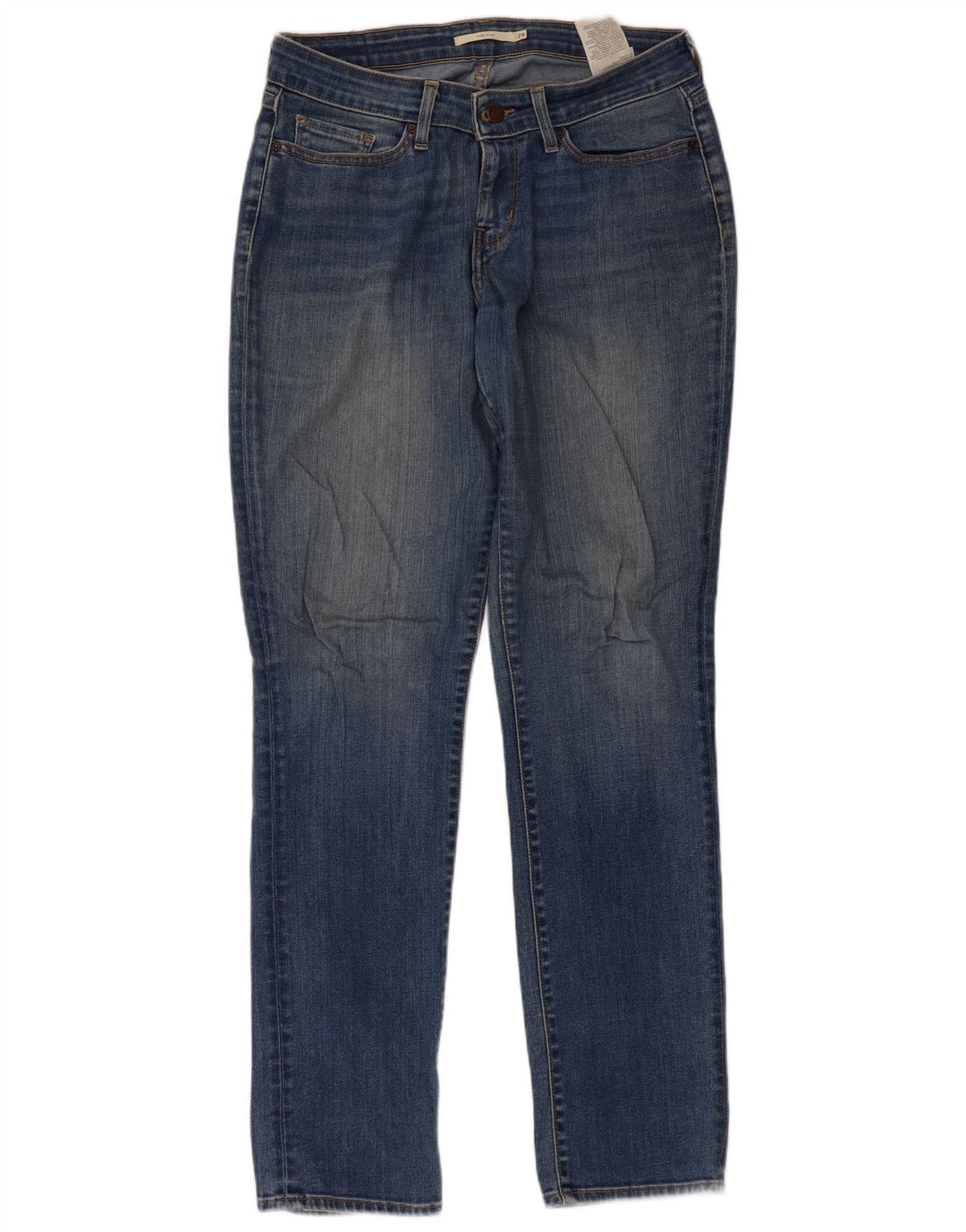 Levi's ženske 712 uske traperice W29 L32 plavi pamuk