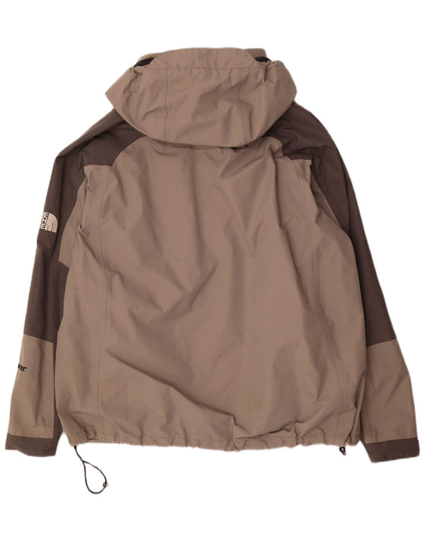 The North Face muška kišna jakna s kapuljačom UK 42 XL sivi najlon u boji