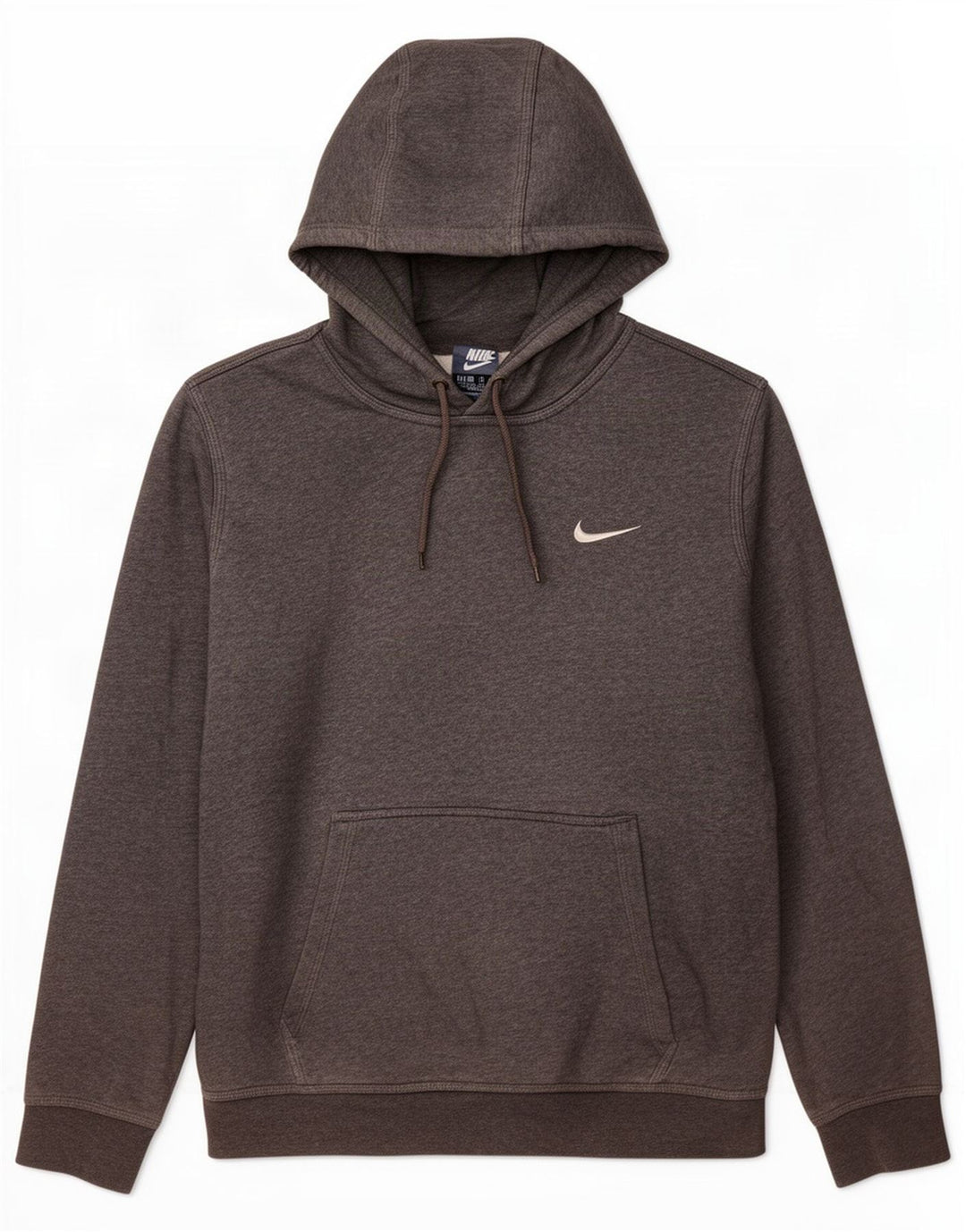 Nike muška majica s kapuljačom srednje sivi pamuk
