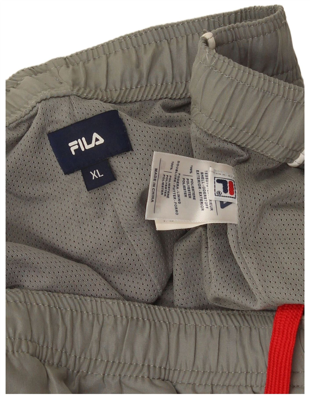 Fila muške Graphic Capri trenirke XL sivi poliester