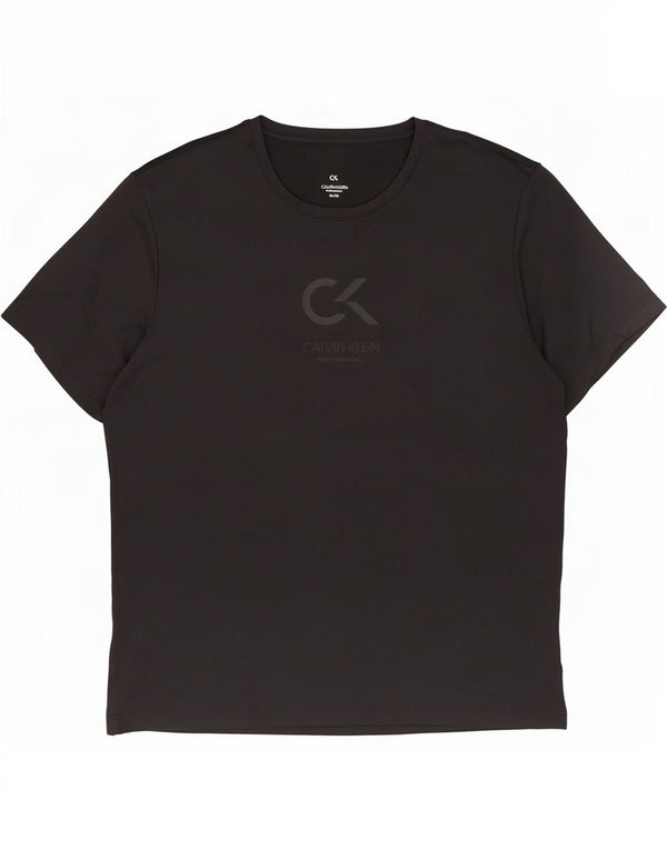 Calvin Klein muška majica s grafičkim motivima XL crni poliester