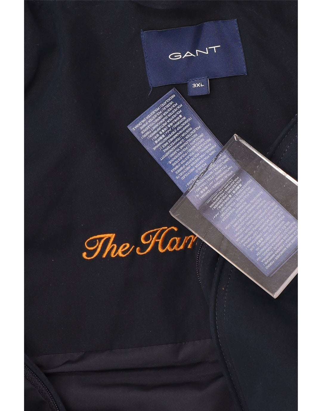 GANT muška bomber jakna UK 46 3XL tamnoplavi poliester