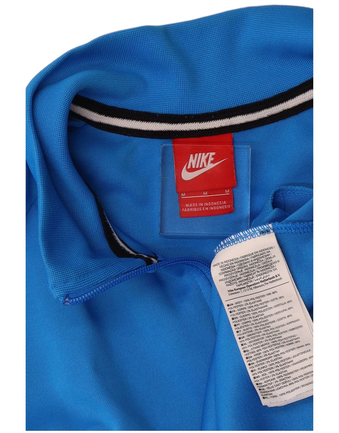 Nike muška gornja jakna trenirke srednje plavi poliester