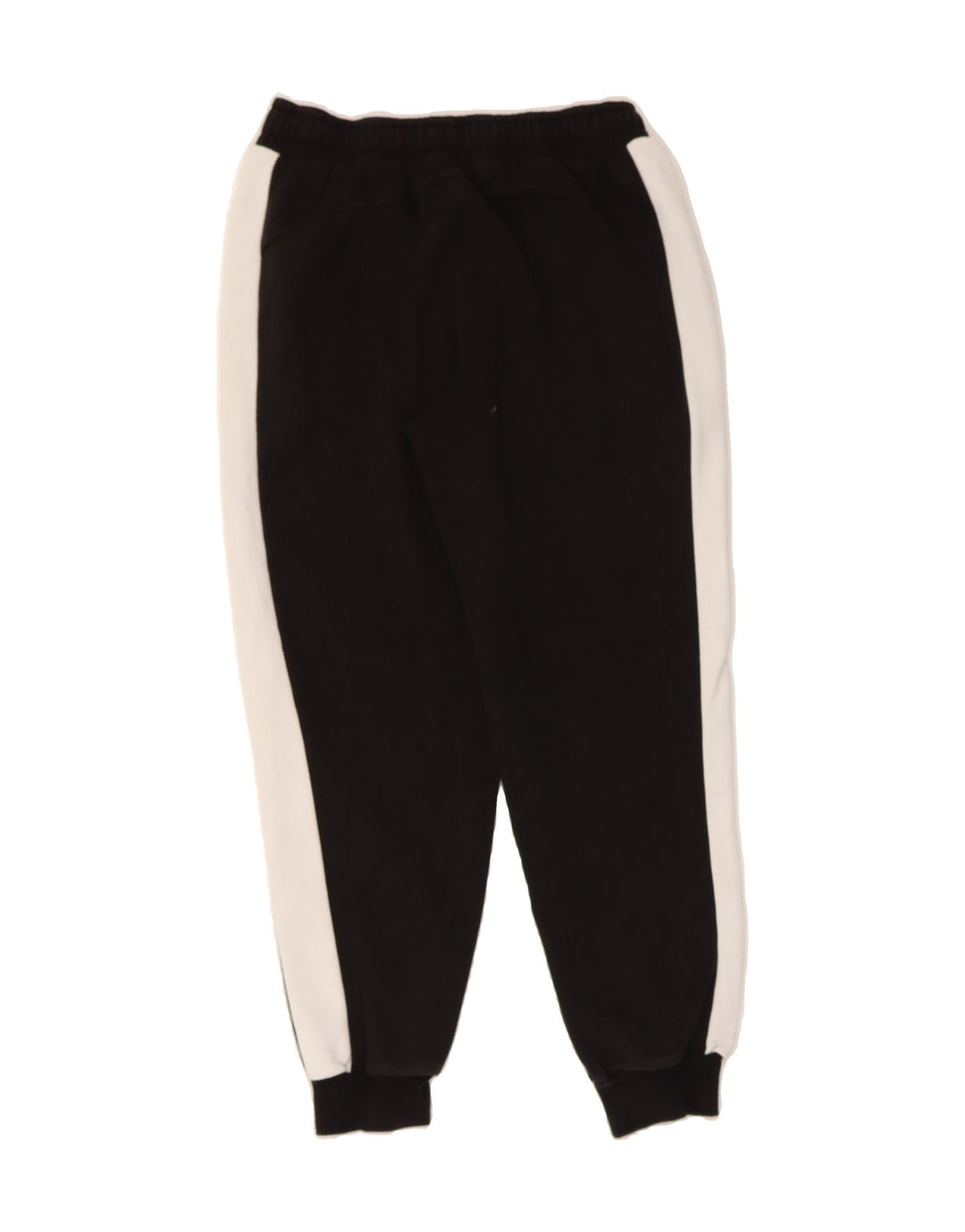 PUMA Mens Tracksuit Trousers Joggers Medium  Black Colourblock Cotton Vintage Puma and Second-Hand Puma from Messina Hembry 