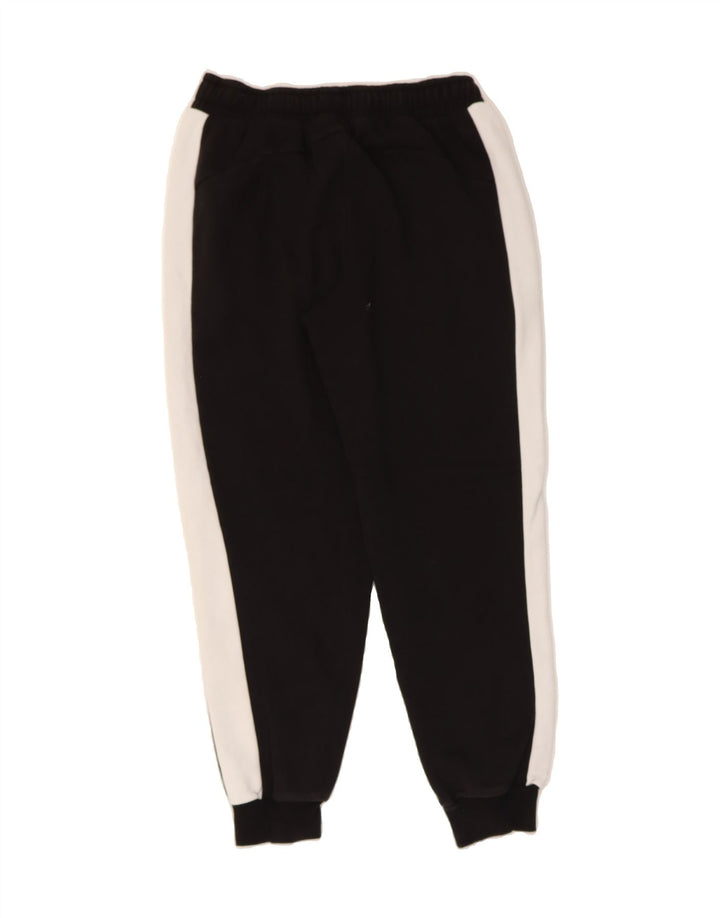 PUMA Mens Tracksuit Trousers Joggers Medium  Black Colourblock Cotton Vintage Puma and Second-Hand Puma from Messina Hembry 