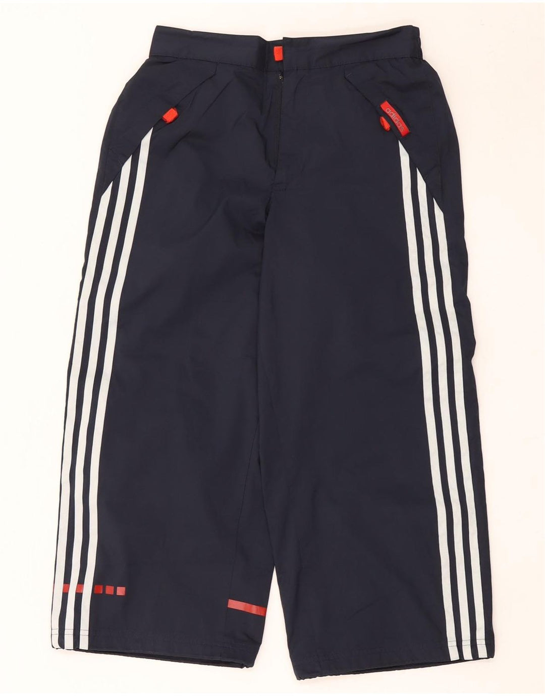 Adidas muške kapri trenirke srednje tamnoplave poliesterske hlače