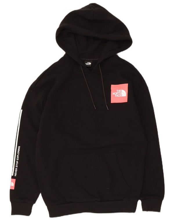 The North Face Ženska majica s kapuljačom s kapuljačom UK 10 Mali crni pamuk
