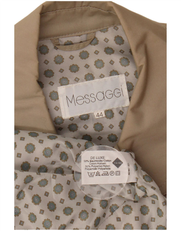 Vintage ženski veliki baloner EU 44 XL bež pamuk