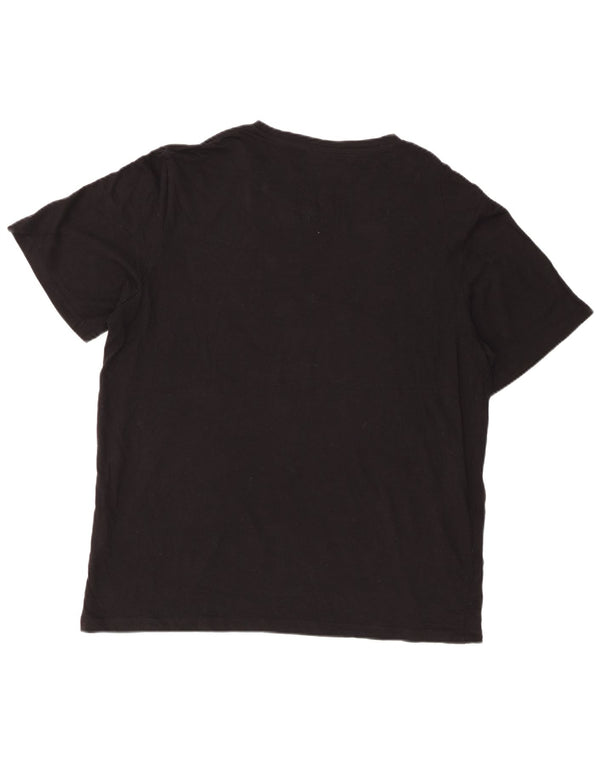 Jack & Jones Muška majica kratkih rukava Miami Graphic XL crni pamuk