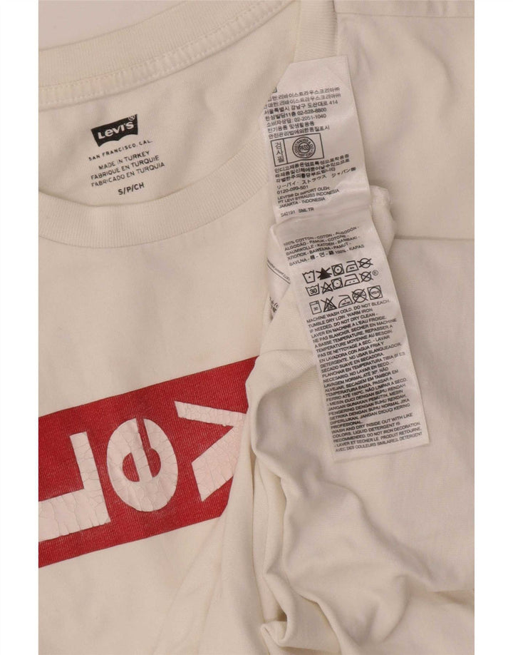 Levi's muška majica kratkih rukava s grafičkim motivima, mali bijeli pamuk