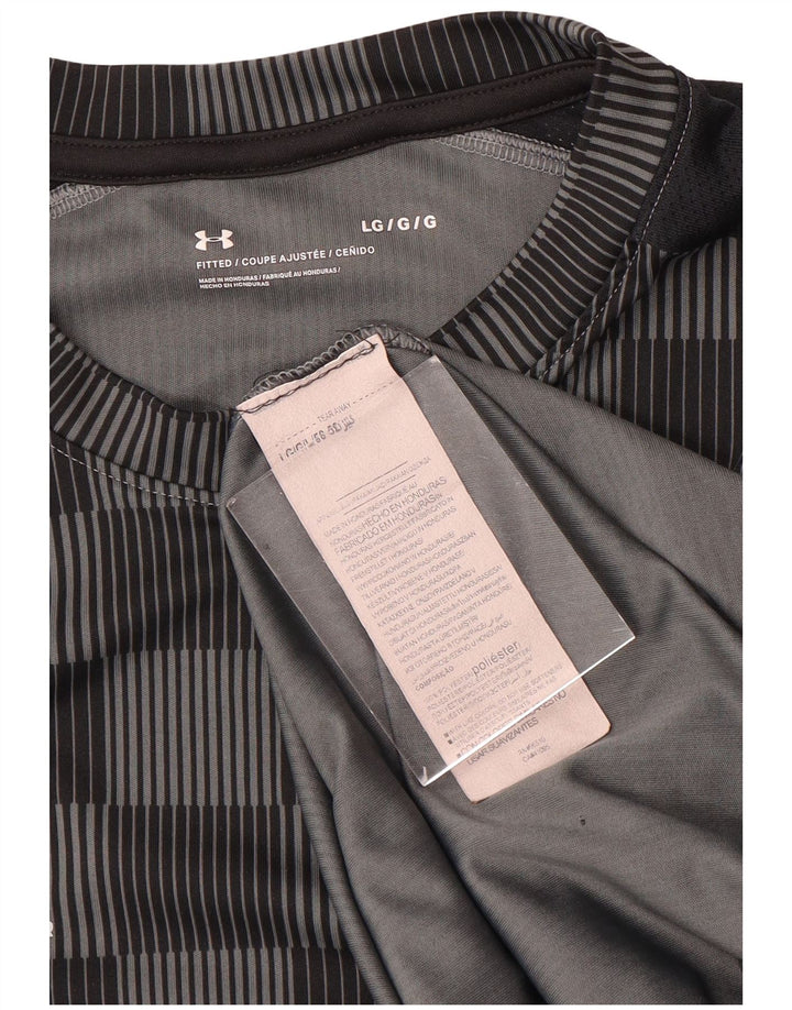 Under Armour muška majica kratkih rukava Veliki sivi poliester