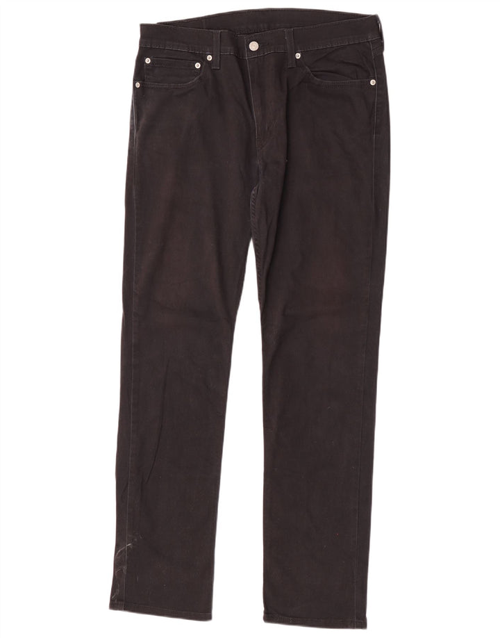 Levi's muške 511 uske traperice W34 L32 crni pamuk