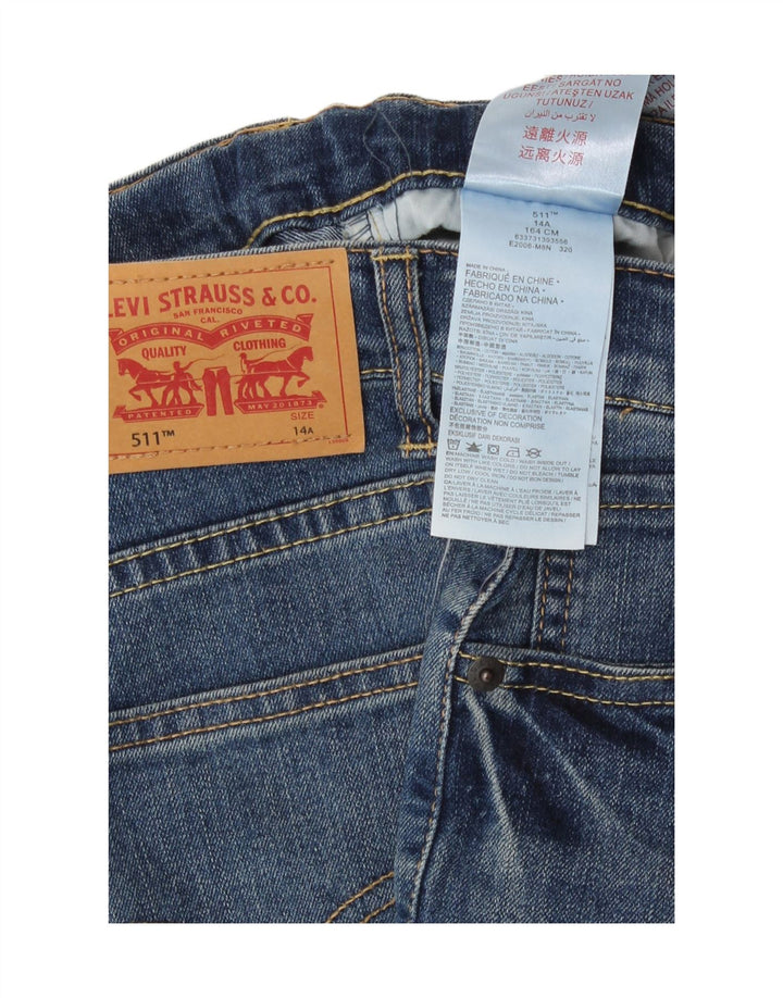 Levi's Boys 511 uske traperice 13-14 godina W28 L30 plava