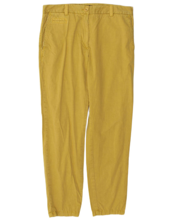 Marks & Spencer ženske uske chino hlače UK 10 male W32 L27 žuta