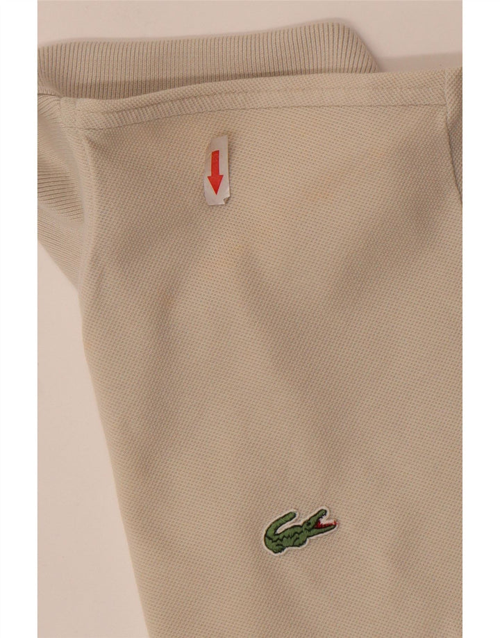 Lacoste muška polo majica, veličina 4 srednje bijele boje, pamuk