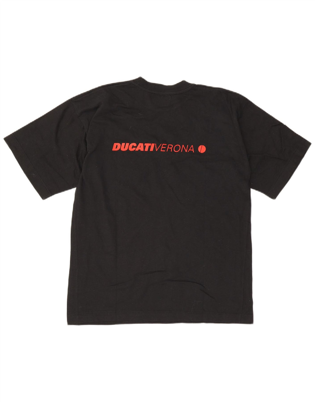 Ducati muška grafička majica kratkih rukava Srednji crni pamuk