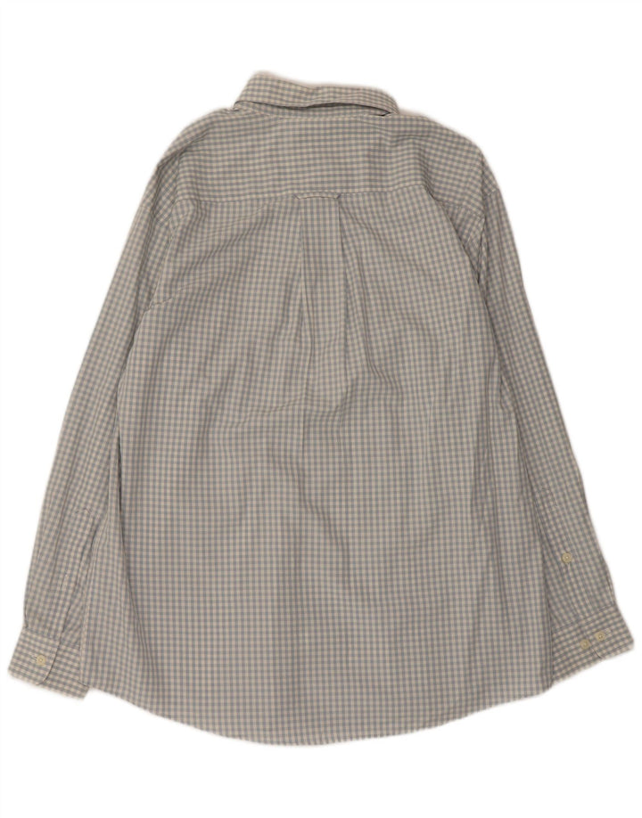 Orvis muška košulja Large Blue Gingham pamuk