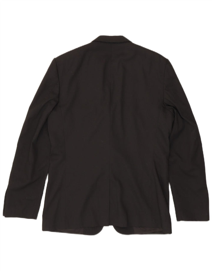 ZARA muška jakna sa 2 gumba EU 50 srednji crni poliester