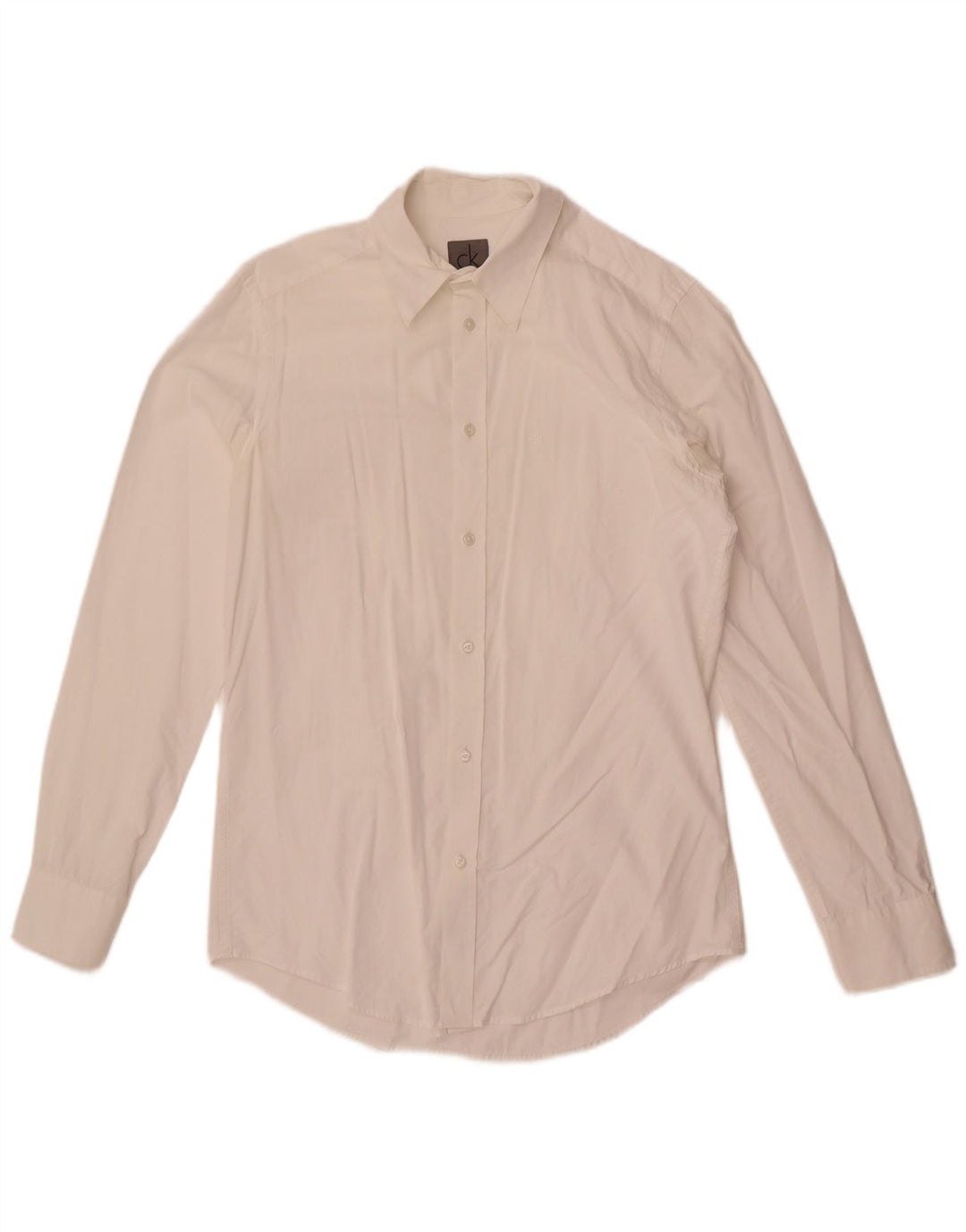 Mala bijela muška uska košulja Calvin Klein