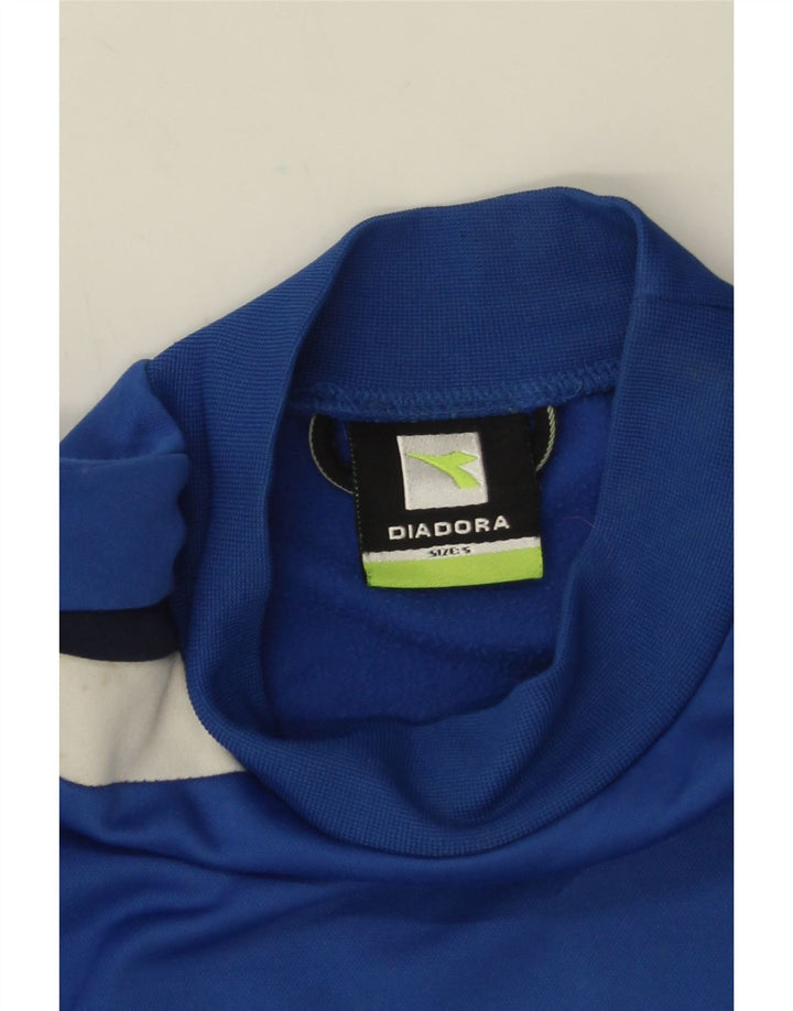 Diadora muška majica s kratkim rukavima, mali plavi poliester