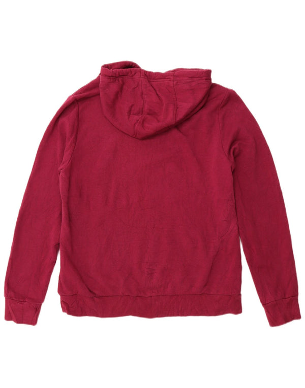 KAPPA Ženska majica s kapuljačom s grafičkim motivima UK 18 XL Bordo pamuk