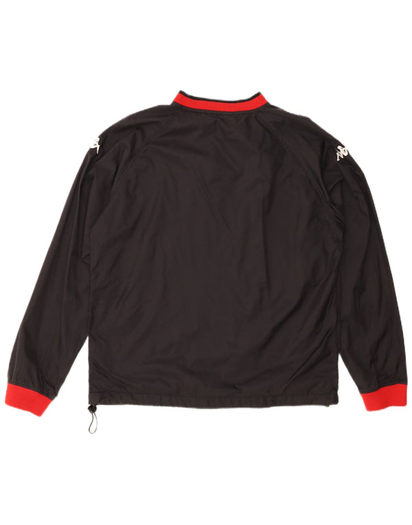 KAPPA Muški pulover Trenirka Gornji dio 2XL poliester crne boje