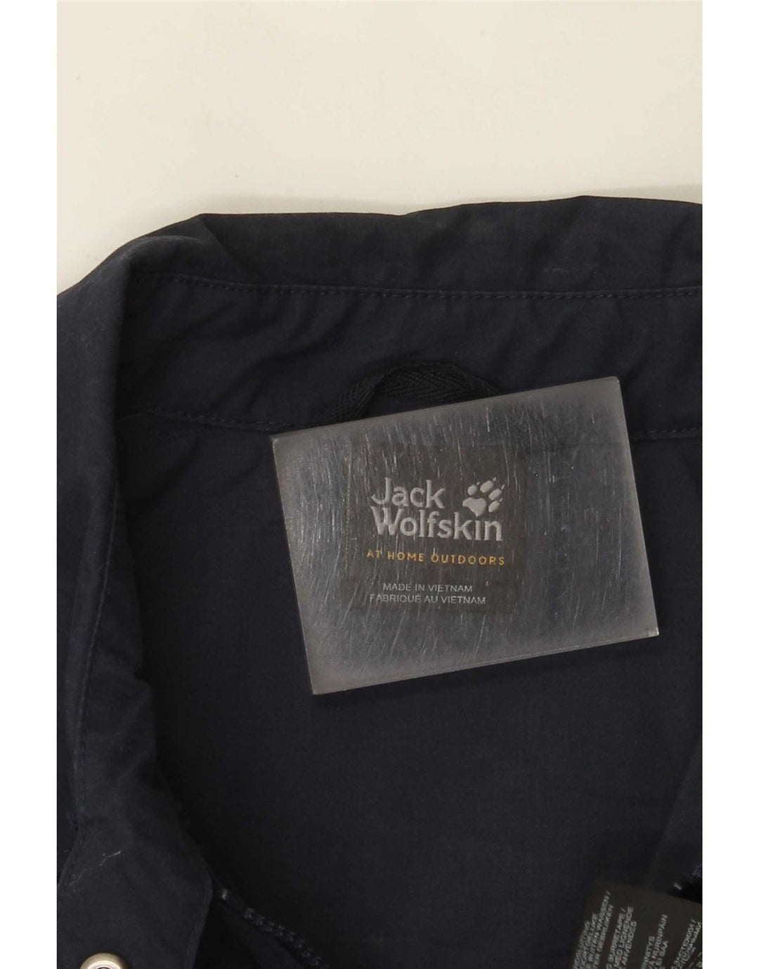Jack Wolfskin Ženska pomoćna jakna UK 12 srednje tamnoplavi poliester