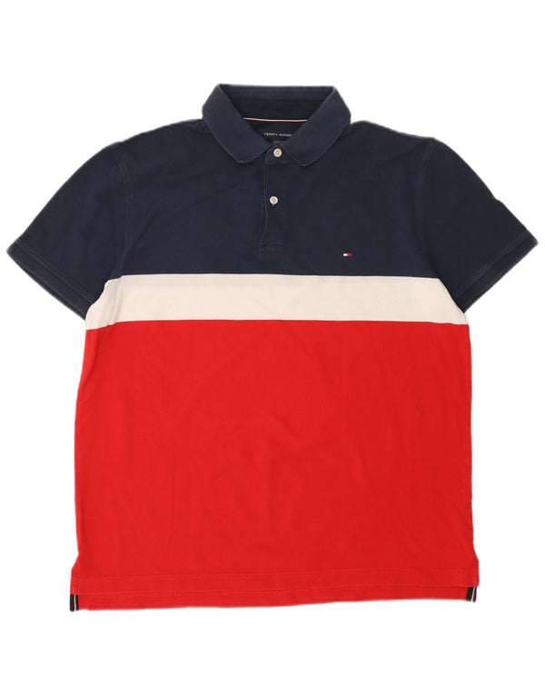 Tommy Hilfiger muška polo majica veliki raznobojni pamuk